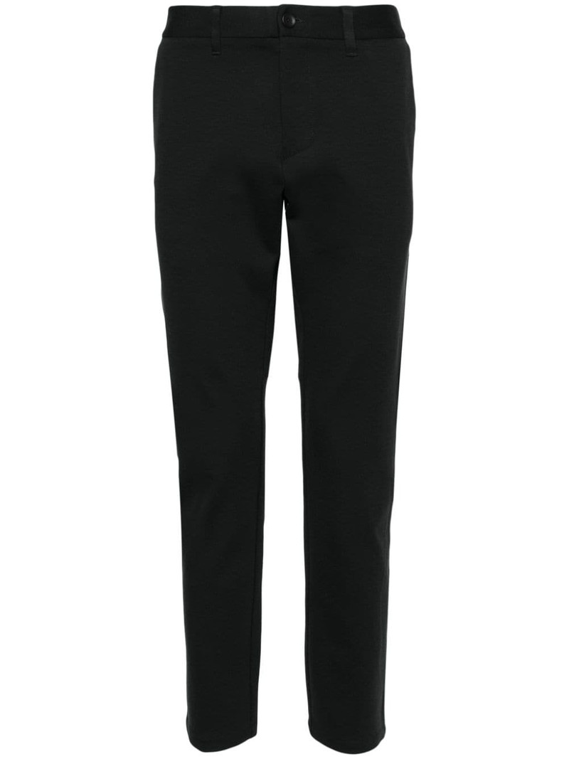 mid-rise slim-fit trousers 1