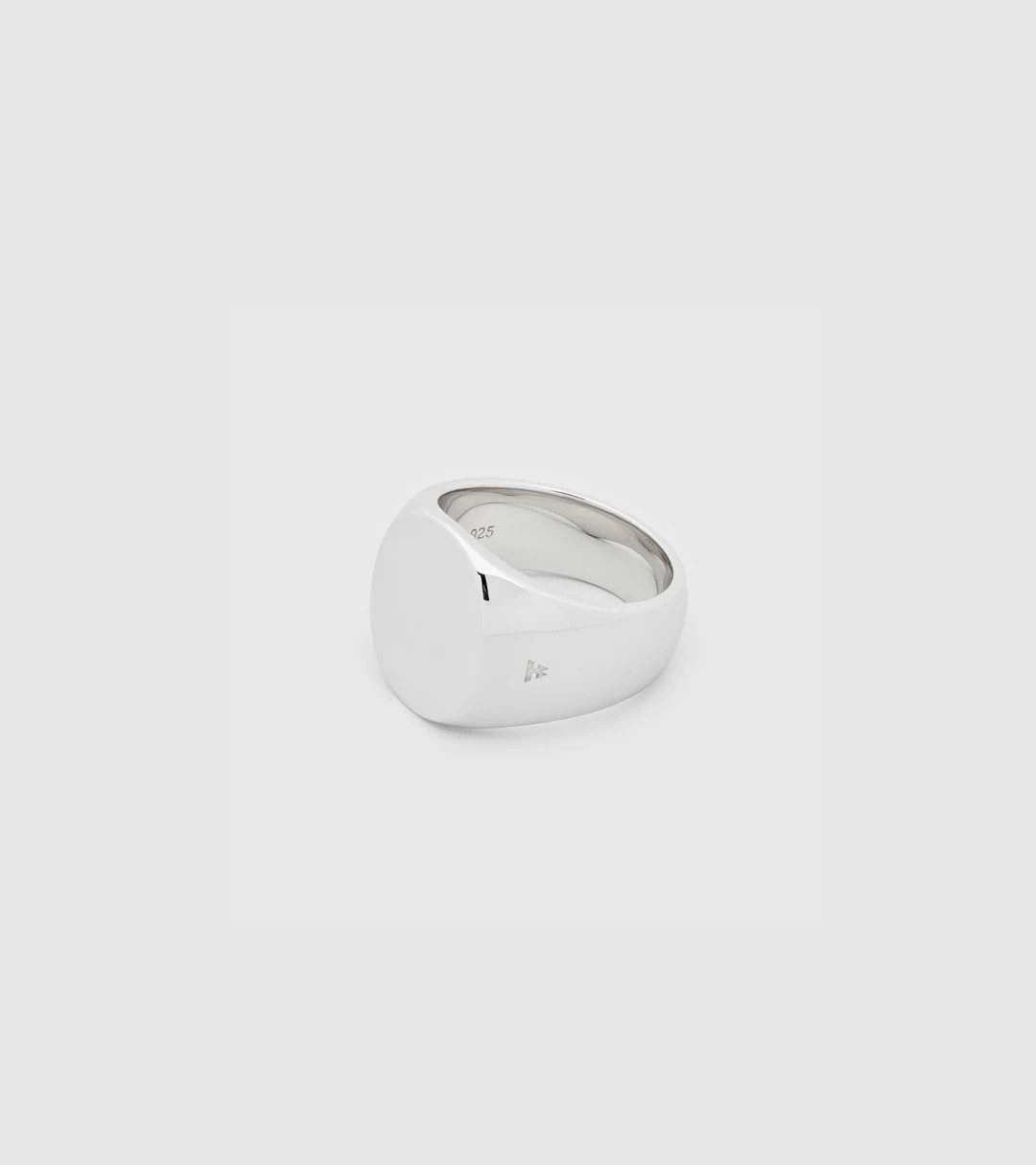 Oval Polished 925 Sterling Silver - 3