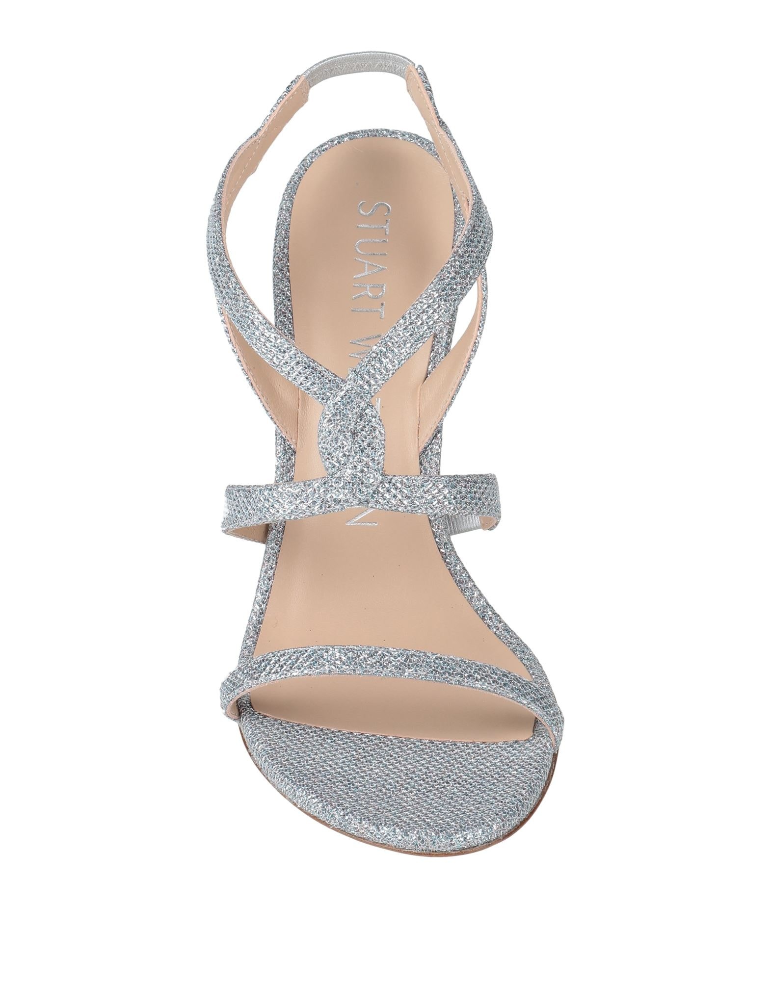 Silver Women's Sandals - 4