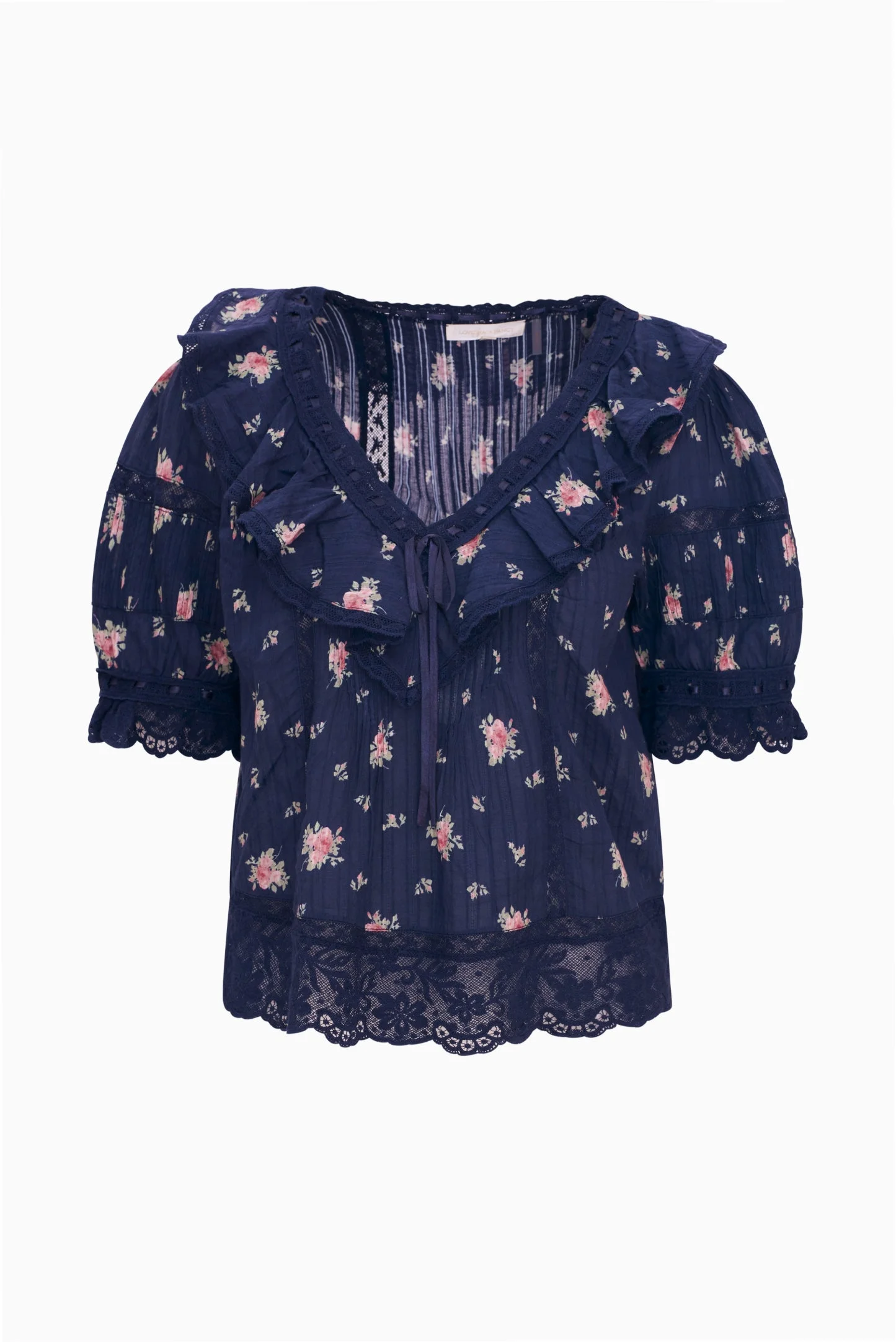 Romilly Floral Cotton Blouse - 1