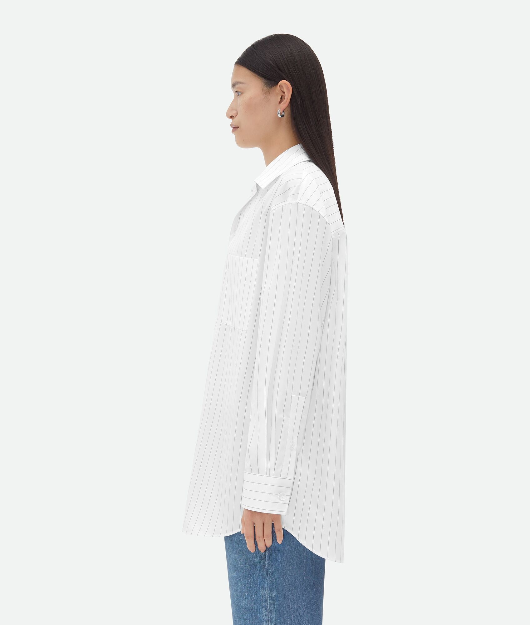 Cotton Pinstripe Shirt - 2