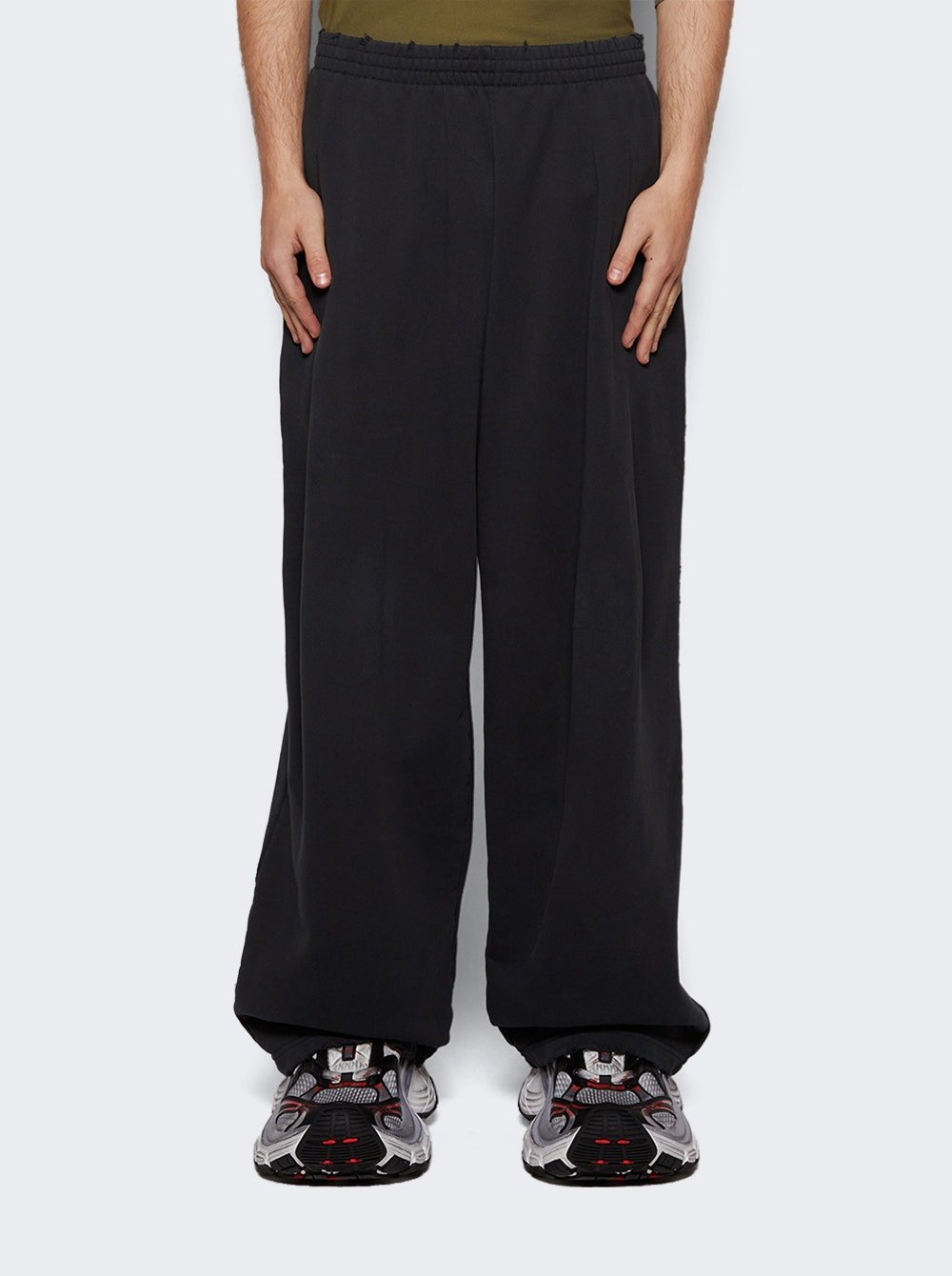 Baggy Sweatpants Faded Black - 3