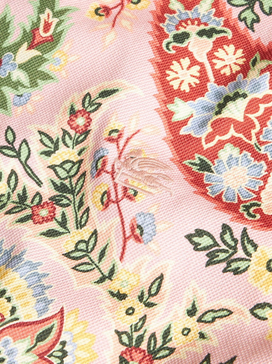 FLORAL PAISLEY POLO SHIRT - 6