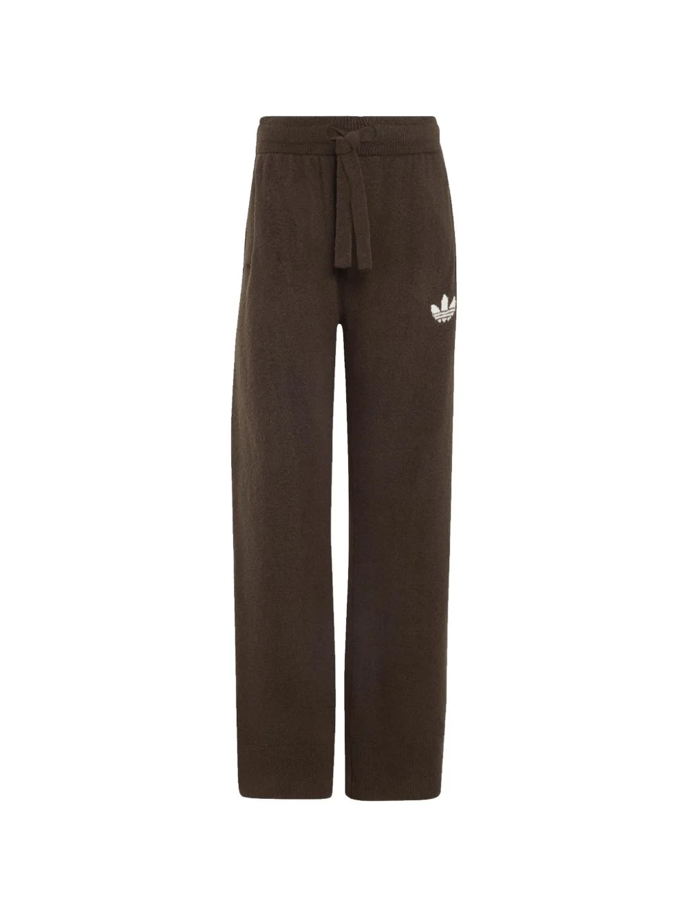 Trefoil-logo knit track pants - 1
