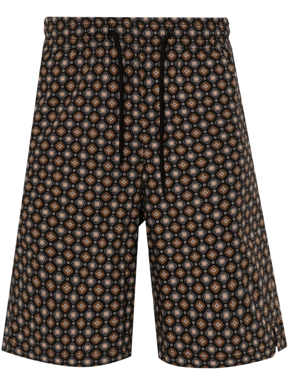 Vincento geometric-pattern shorts - 1