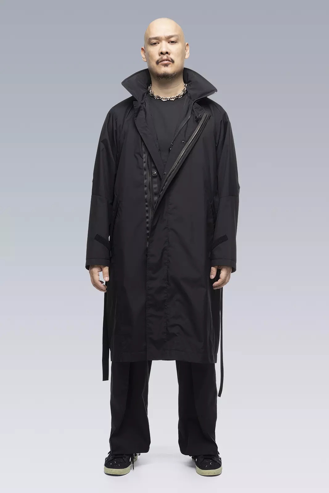 J99U-WS 2L Gore-Tex Infinium™ Windstopper® Coat Black - 14