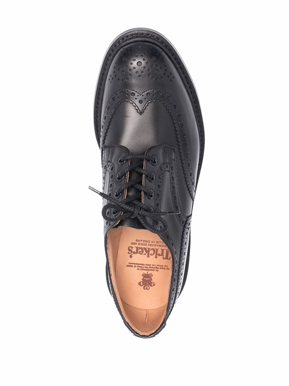 Bourtoncalf leather lace-up shoes - 4