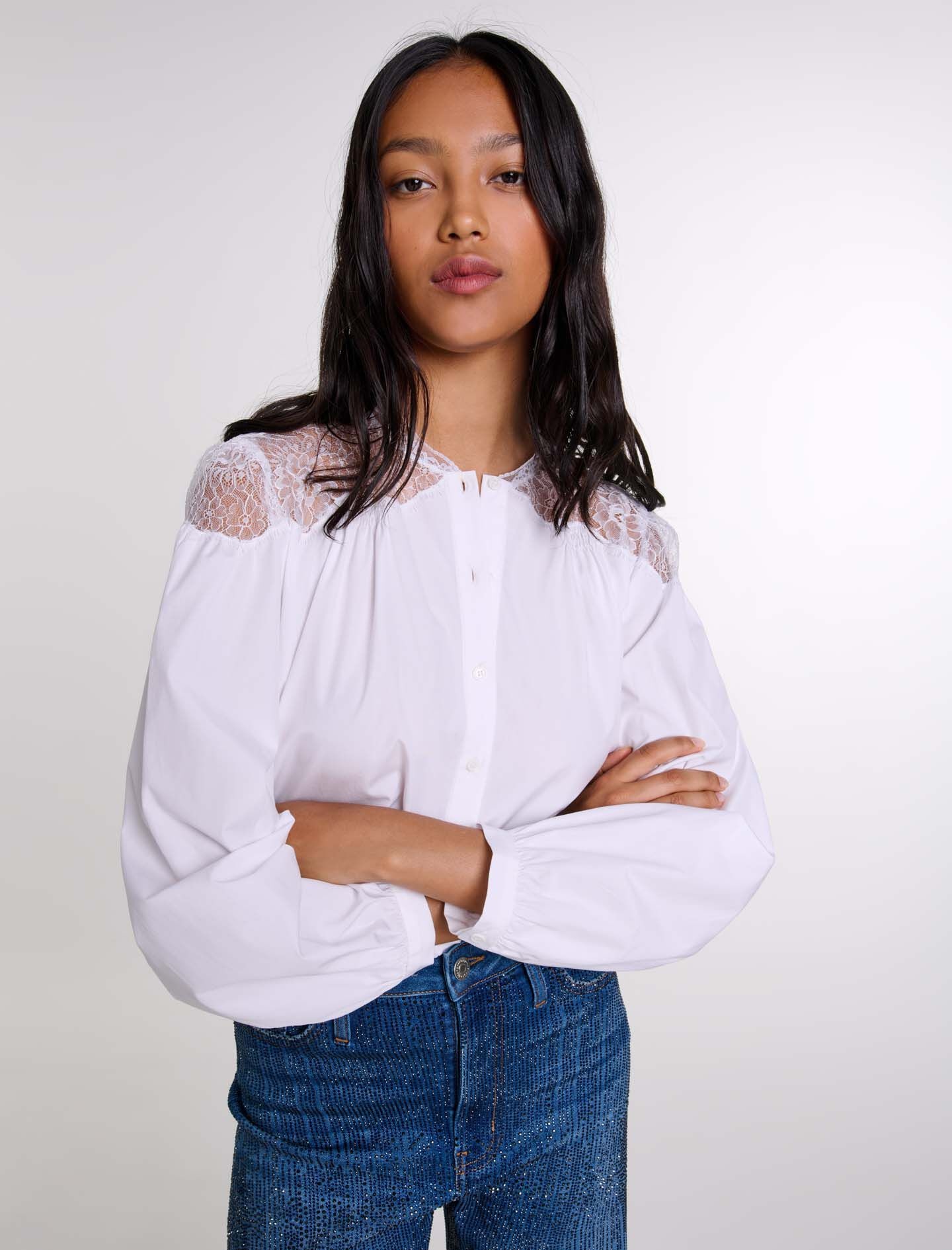 Lace shirt - 6