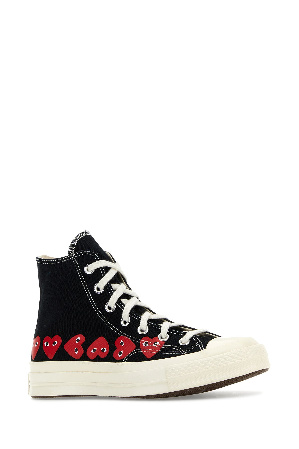 Black canvas sneakers - 2