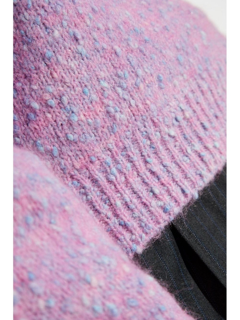 mélange effect jumper 5