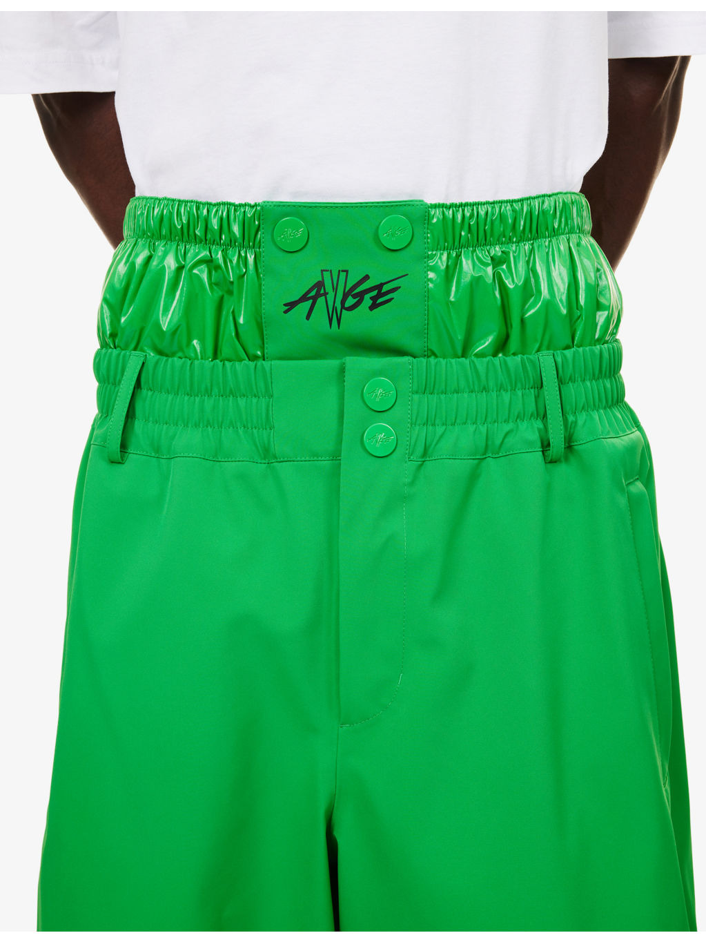 Moncler Genius x Asap Rocky Wide-Leg Shell Shorts - 5
