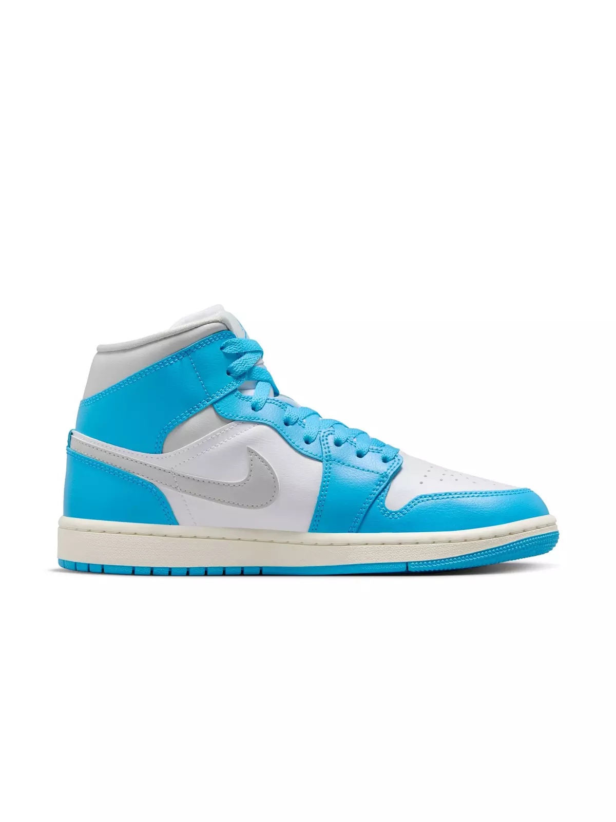 1 Mid "Dk Powder Blue/Neutral Grey/White/Sail" Women's Shoe - 2