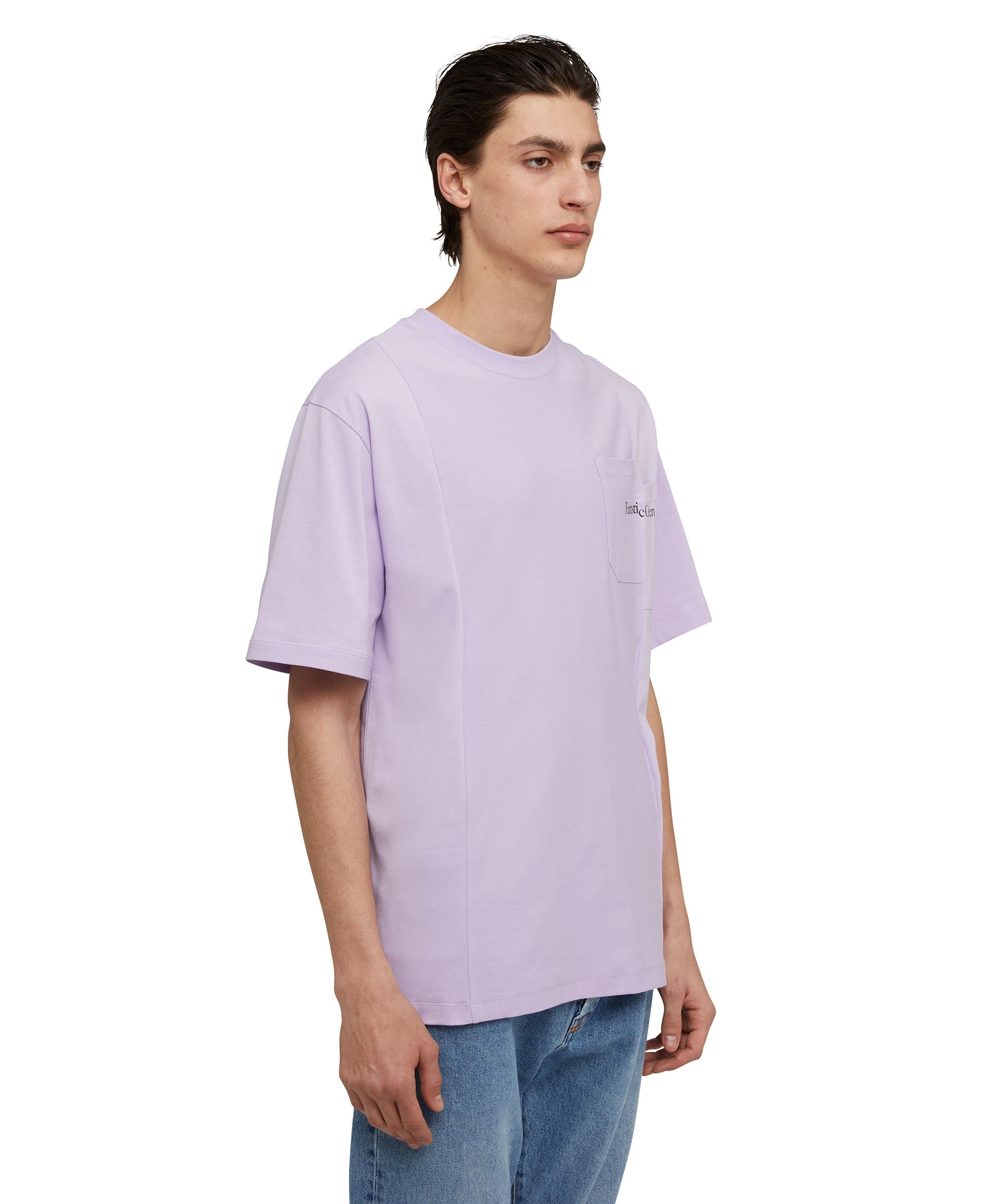 Organic cotton crewneck t-shirt from the MSGM Fantastic Green Capsule - 5