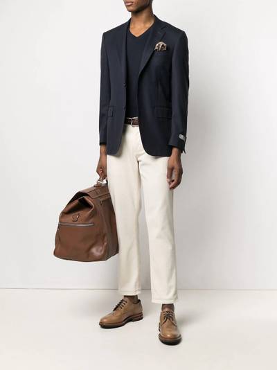 Canali single-breasted wool blazer outlook