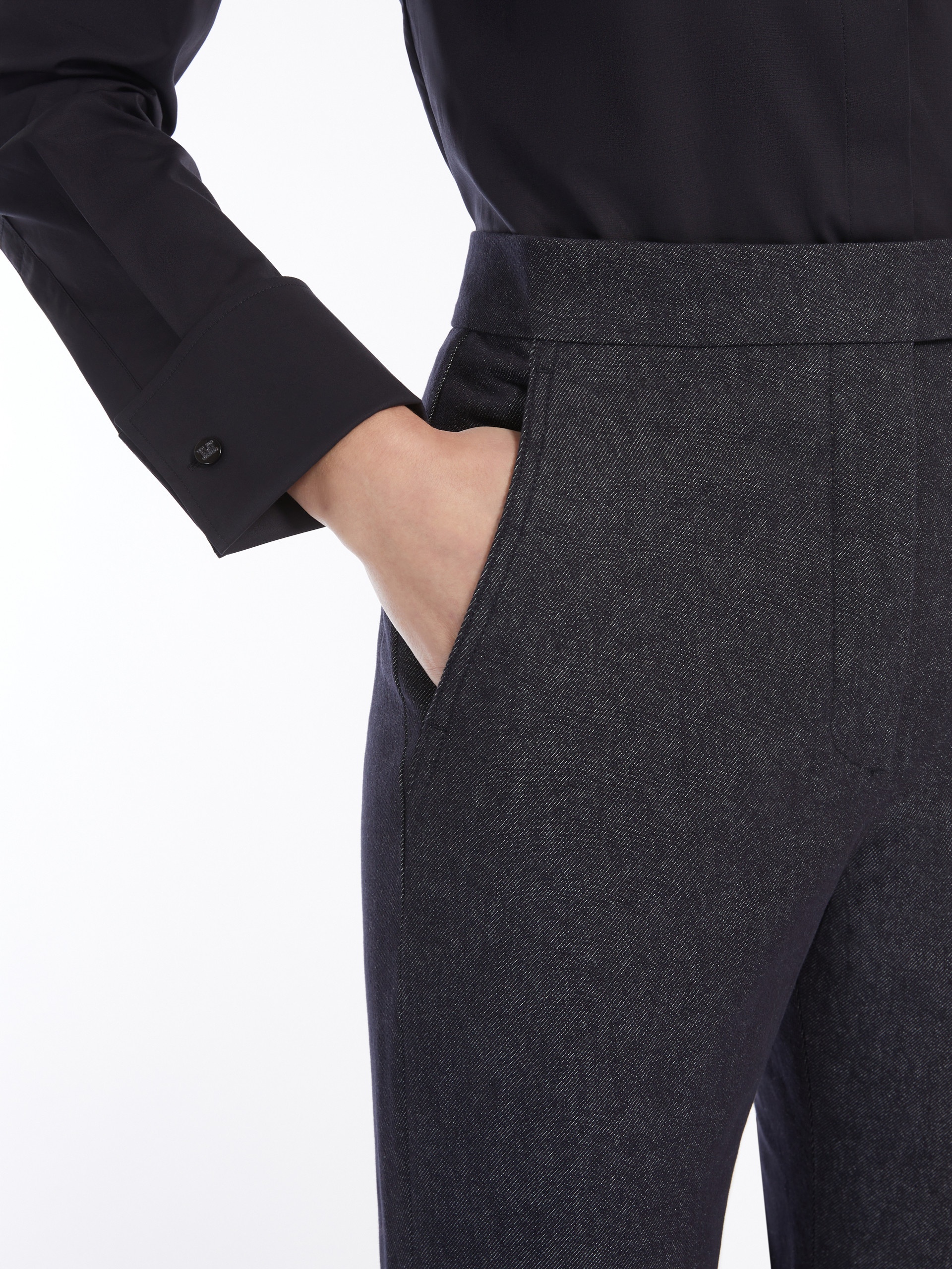 GALIZIA Slim-fit cotton trousers - 5