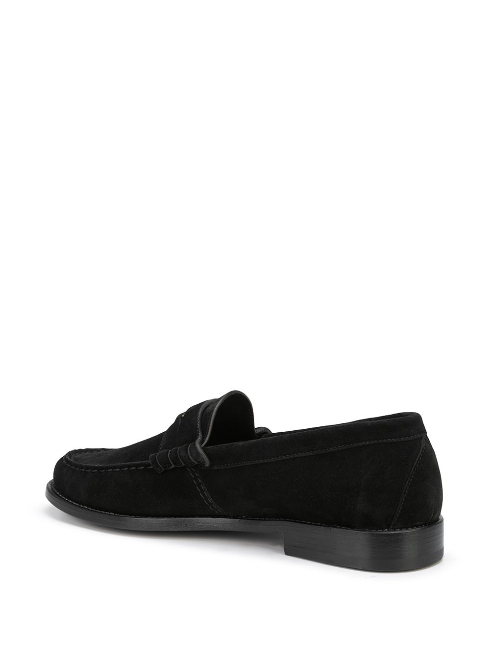 suede penny loafers - 3