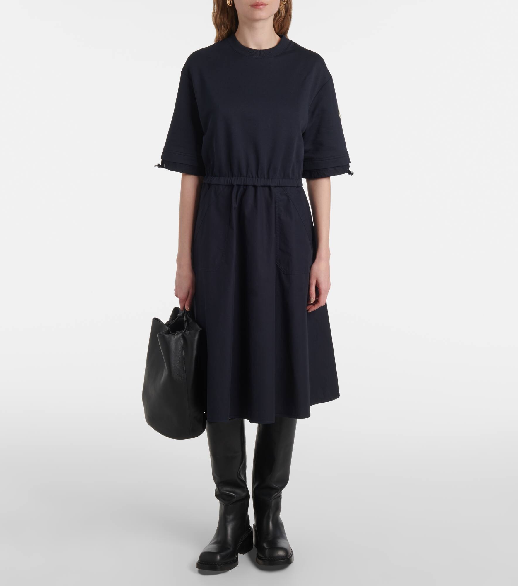 Cotton midi dress - 2