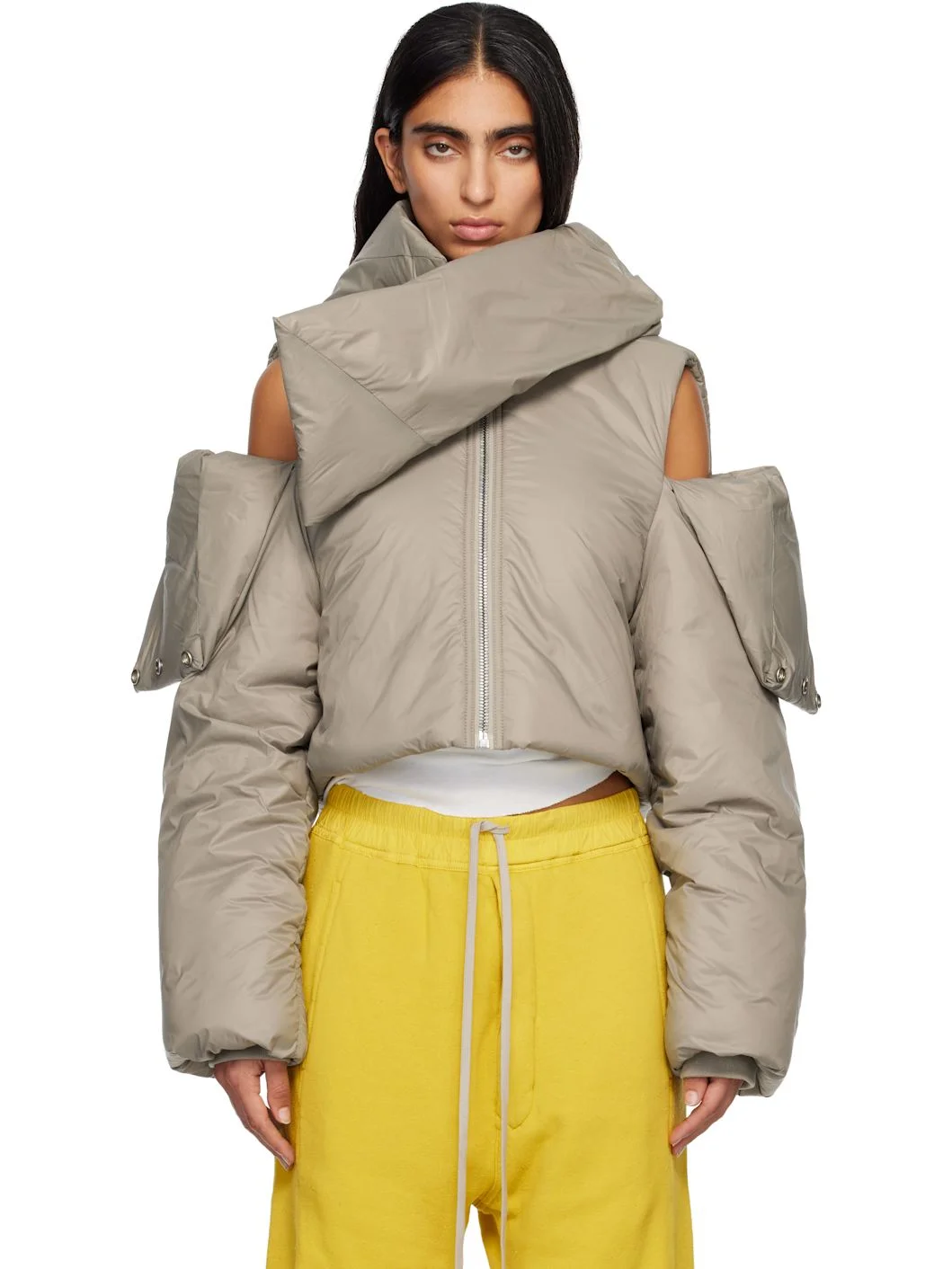 Taupe Concordians Convertible Jacket - 1