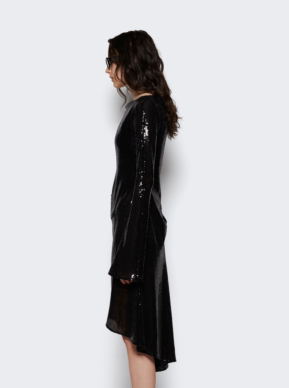 Ellipse Glitter Dress Black - 4