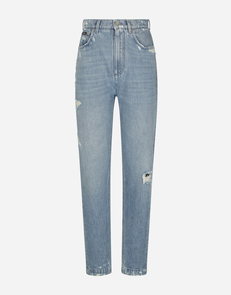 Jeans with mini-ripped details - 1