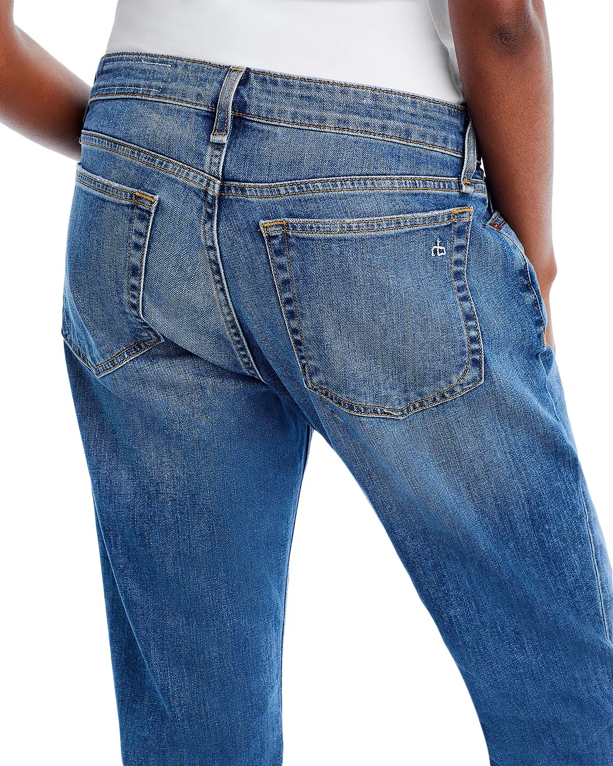 Dre Low Rise Ankle Slim Boyfriend Jeans - 6