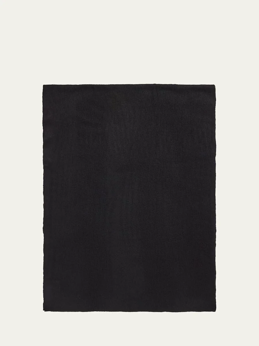 Ulla Cashmere Knit Scarf - 1