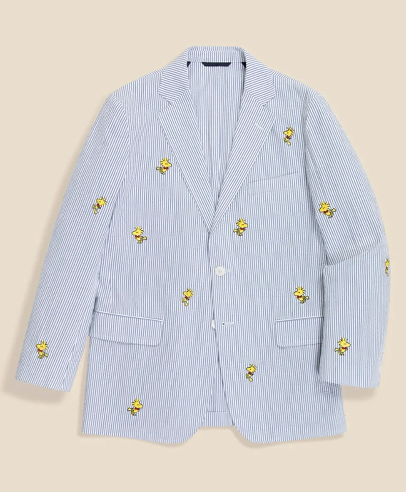 Brooks Brothers x PEANUTS Seersucker No. 1 Sack Sport Coat - 1