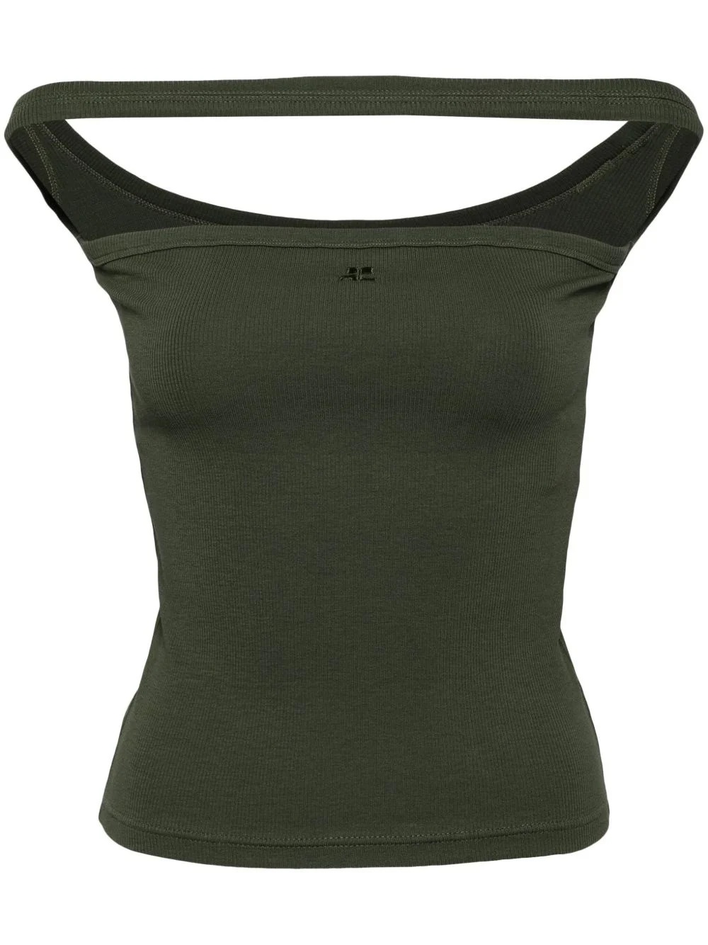 Holistic ribbed-knit tank top - 1