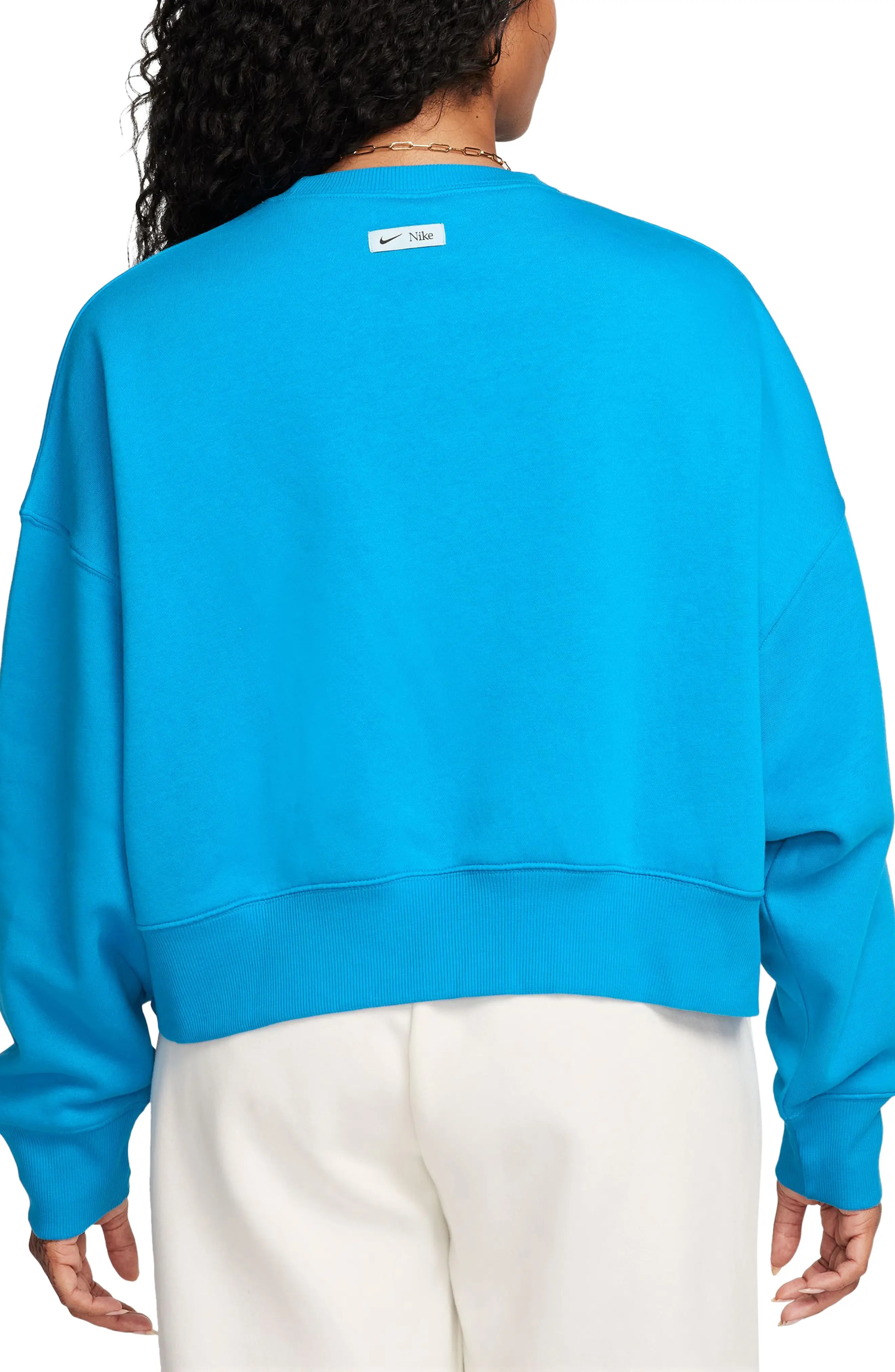 Phoenix Fleece Varsity Oversize Crewneck Sweatshirt - 2