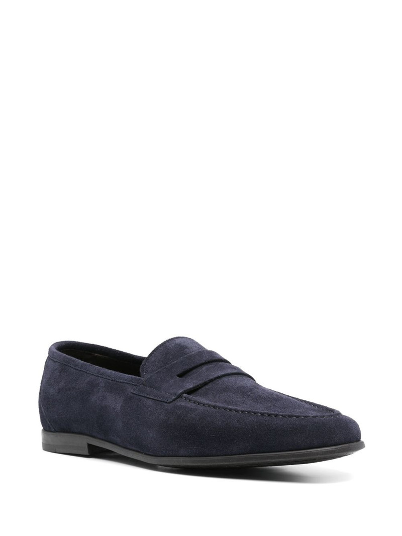 Canali suede loafers outlook