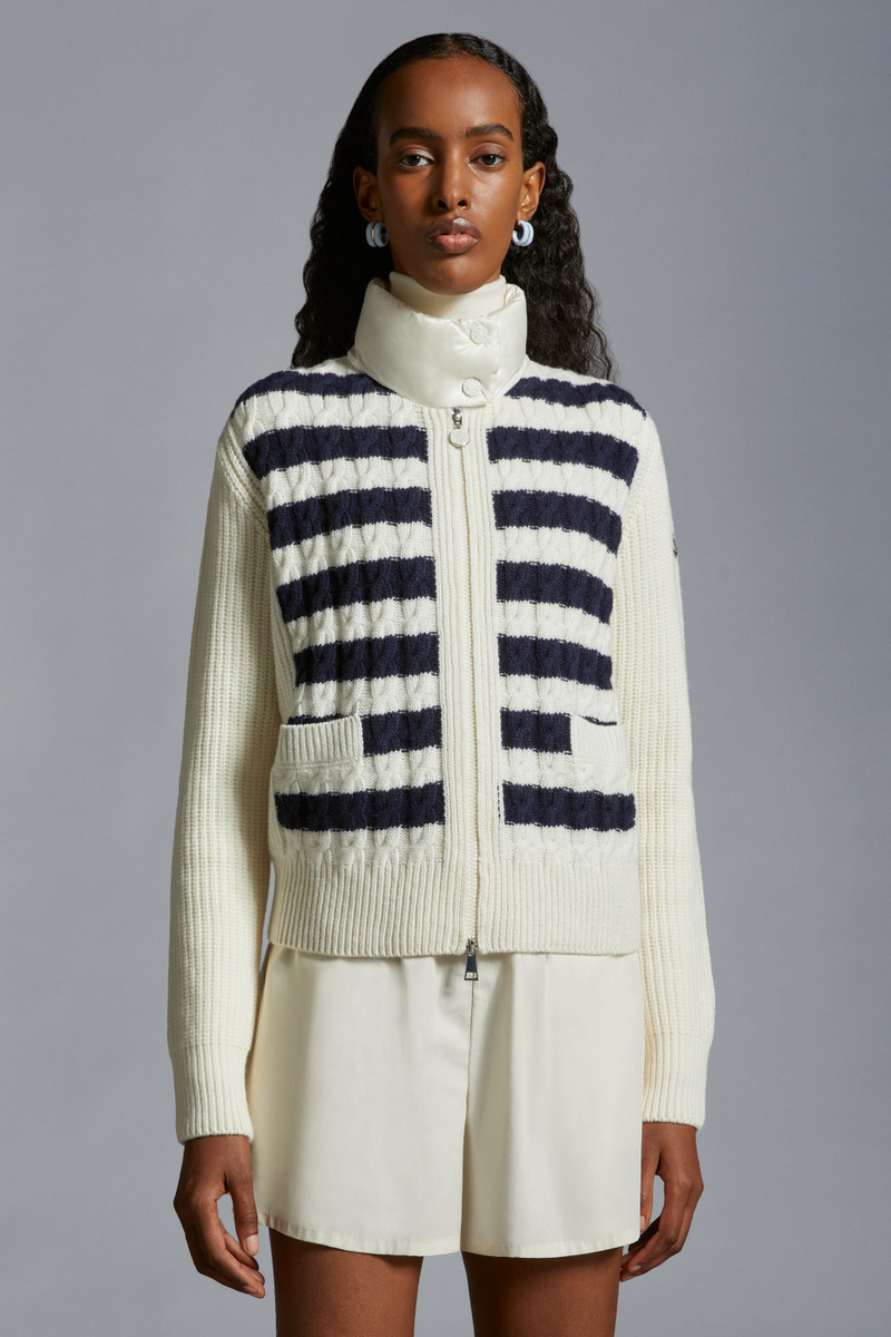 Padded Wool Cardigan 3