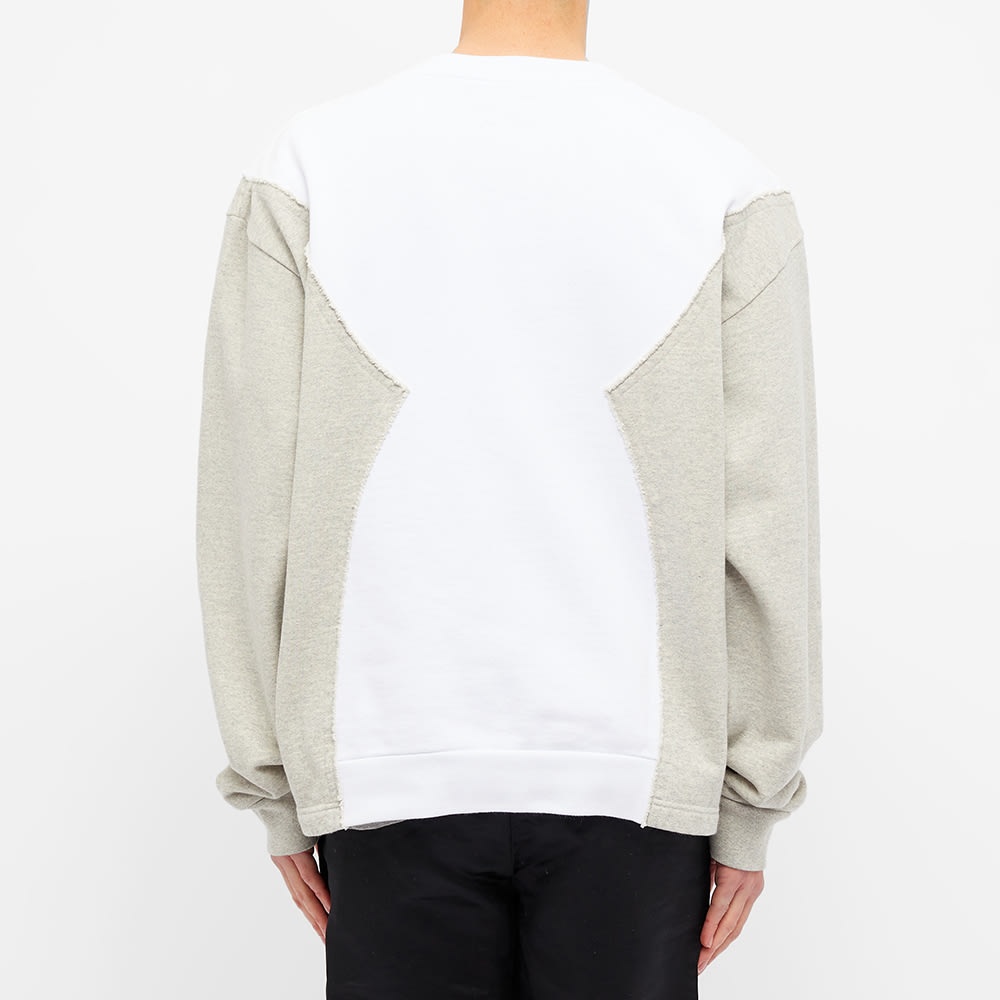 Maison Margiela 10 Cut & Sew Embroidered Logo Crew Sweat - 4