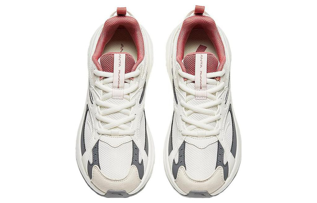(WMNS) ANTA AT956 Retro 'White Grey Pink' 922345599-1 - 4