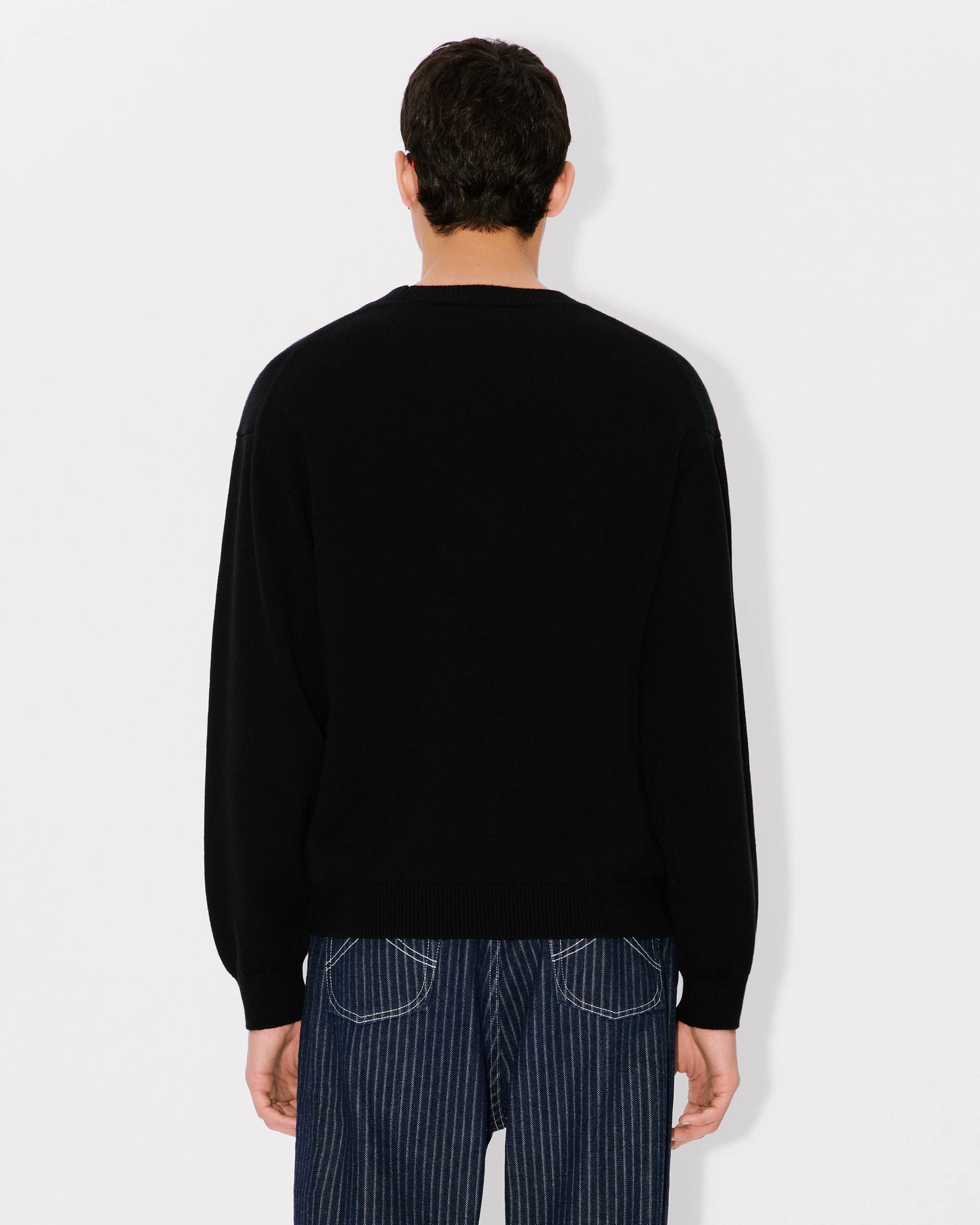 'KENZO Constellation' genderless embroidered jumper in wool and cotton - 8