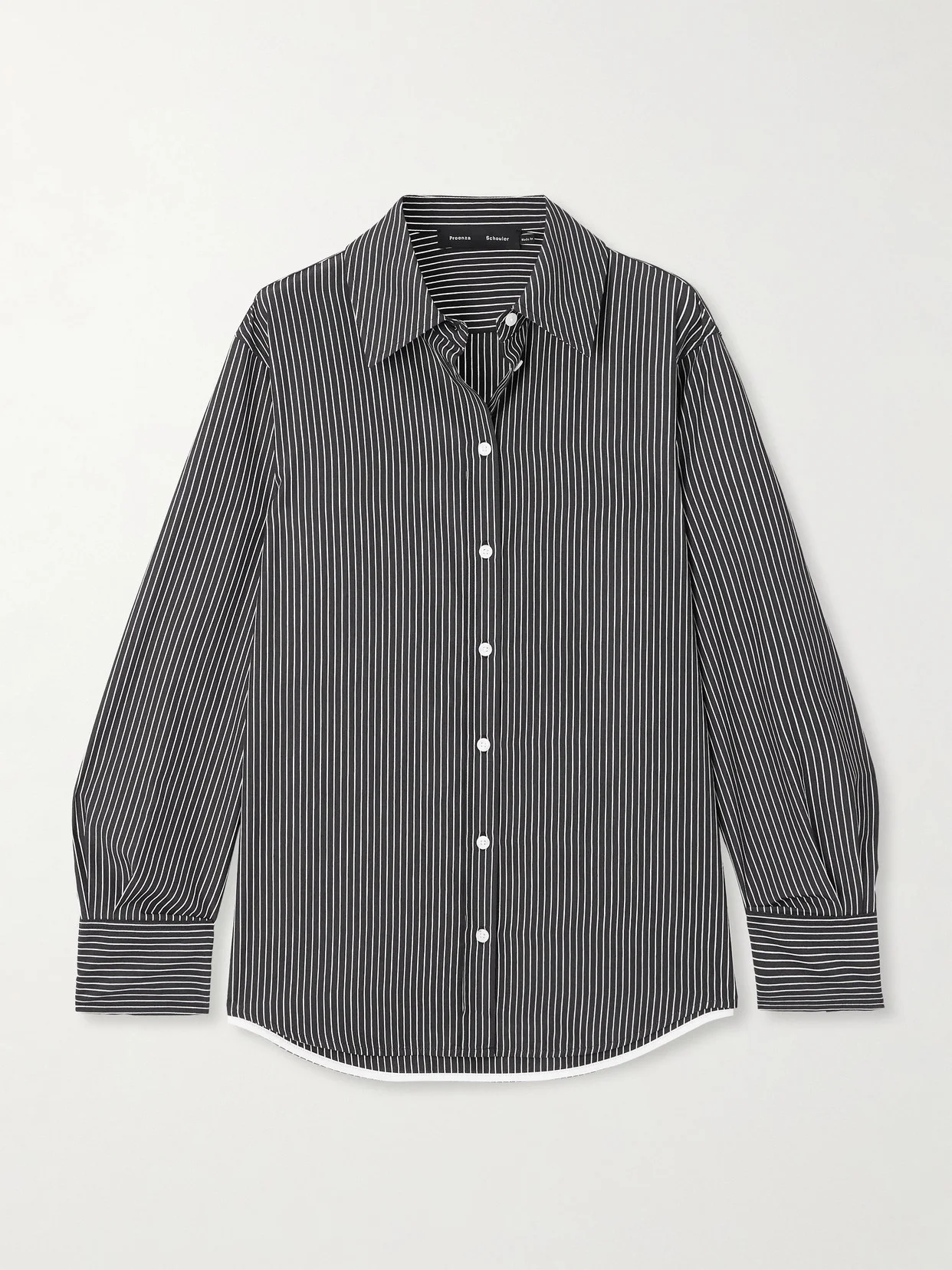 Lyndsey Striped Poplin Shirt - 1