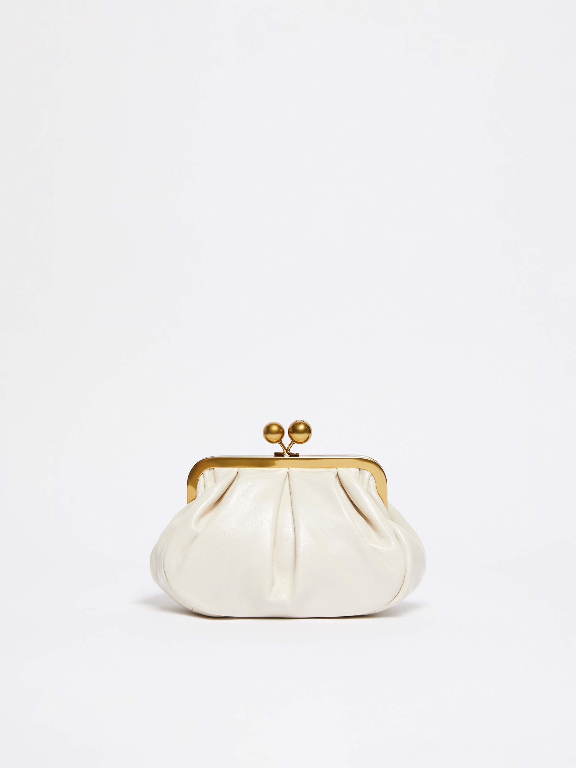 NAVETTA Small crinkled leather Pasticcino Bag - 3