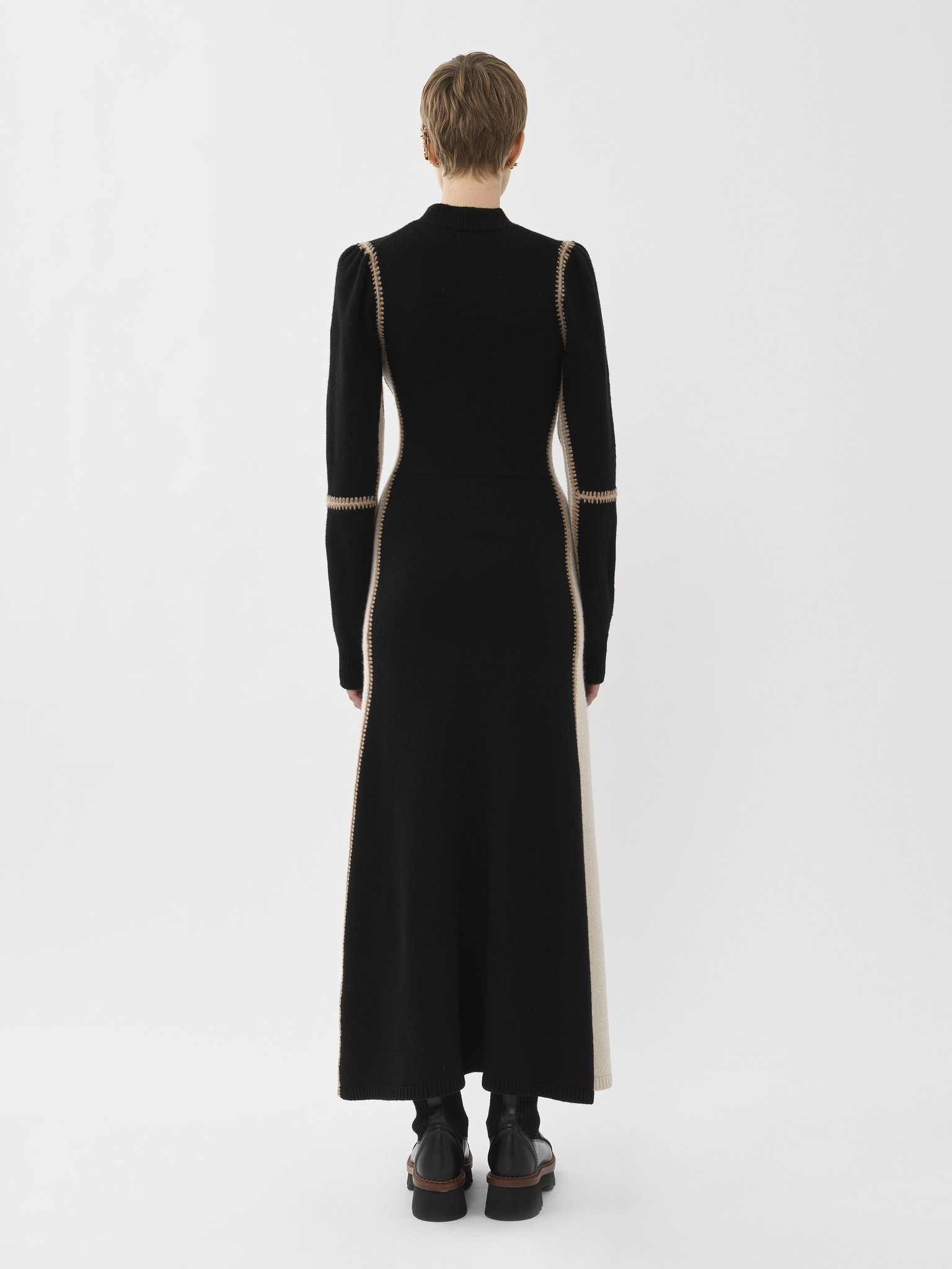 LONG KNIT DRESS - 4