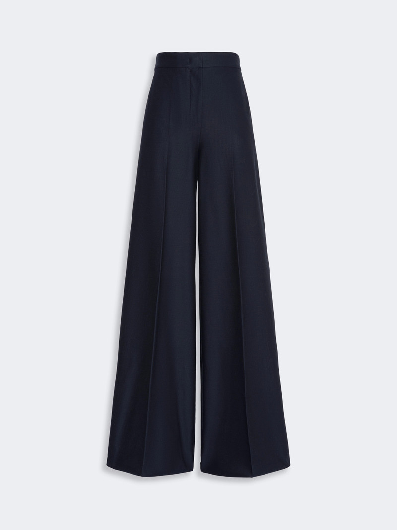 PINZA Wide-fit piqué jersey trousers - ULTRAMARINE 1