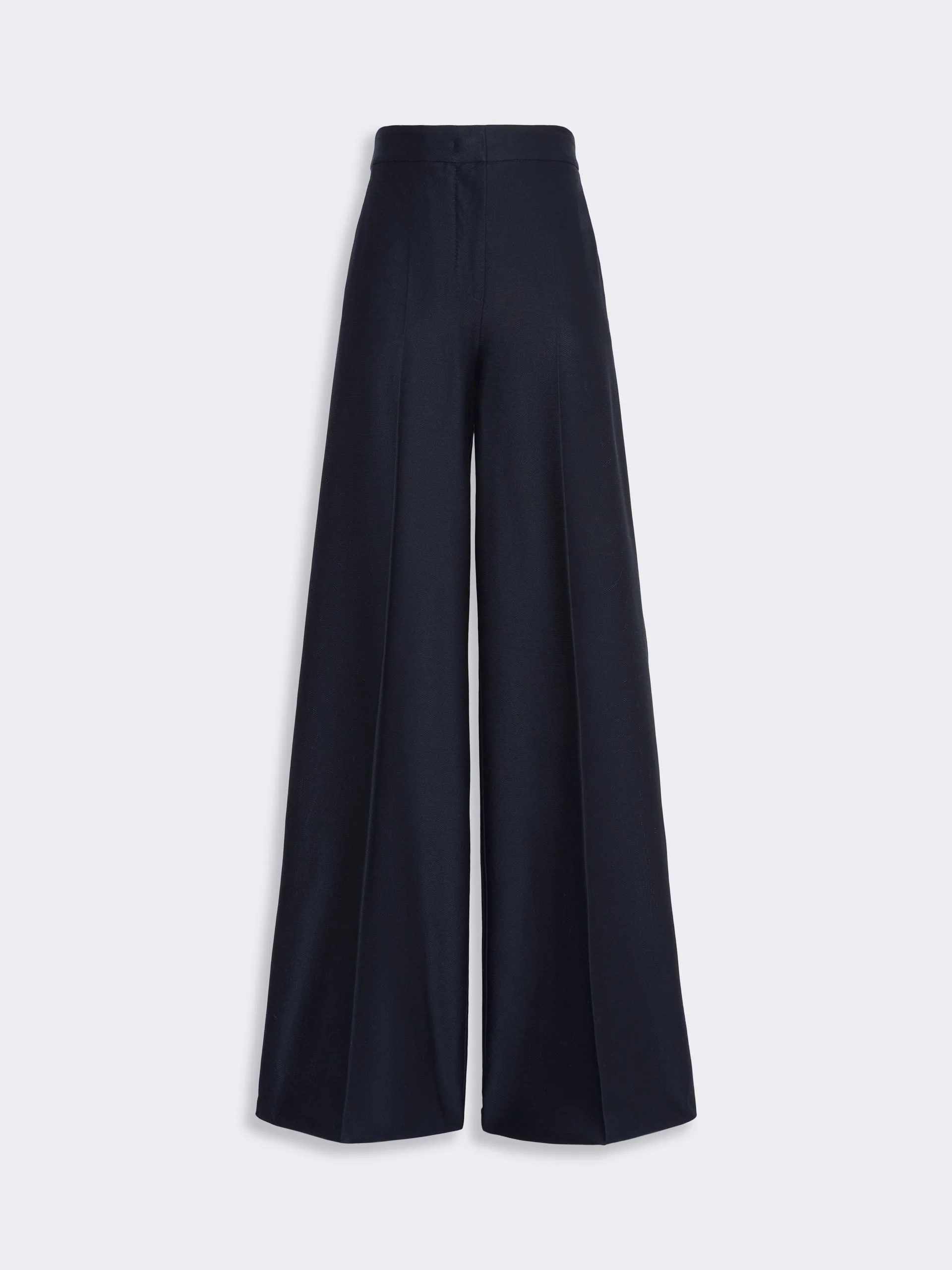 PINZA Wide-fit piqué jersey trousers - ULTRAMARINE - 1