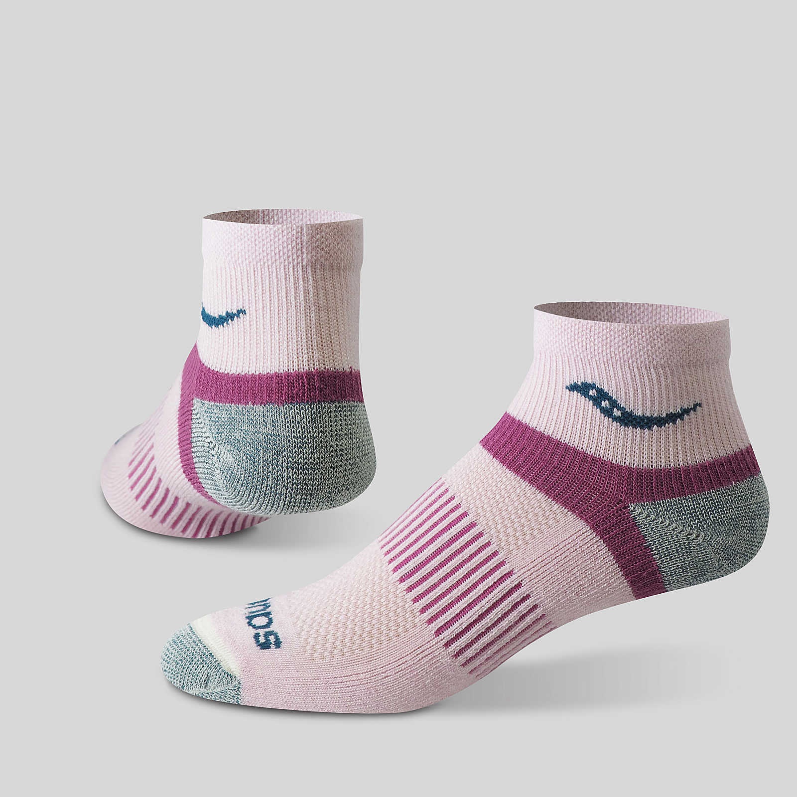 Inferno Merino Wool Blend Quarter 3-Pack Sock - 2