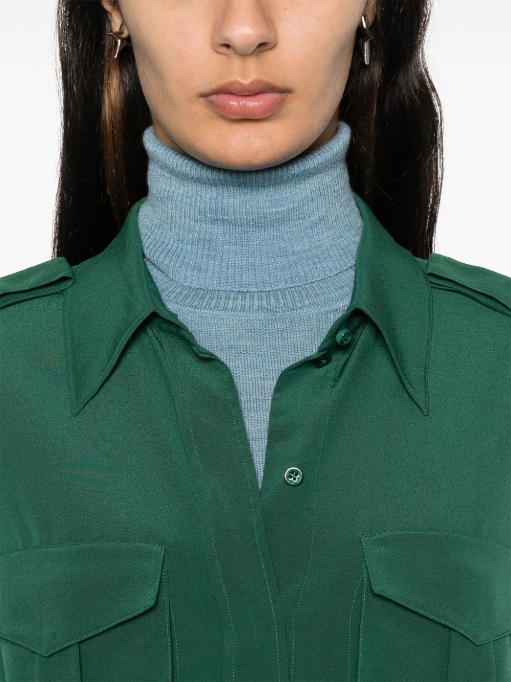 silk shirt - 5