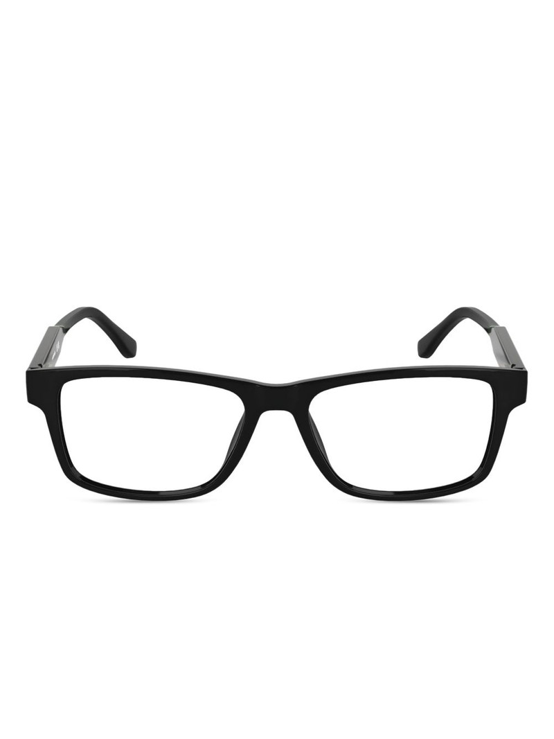 logo-print glasses 1