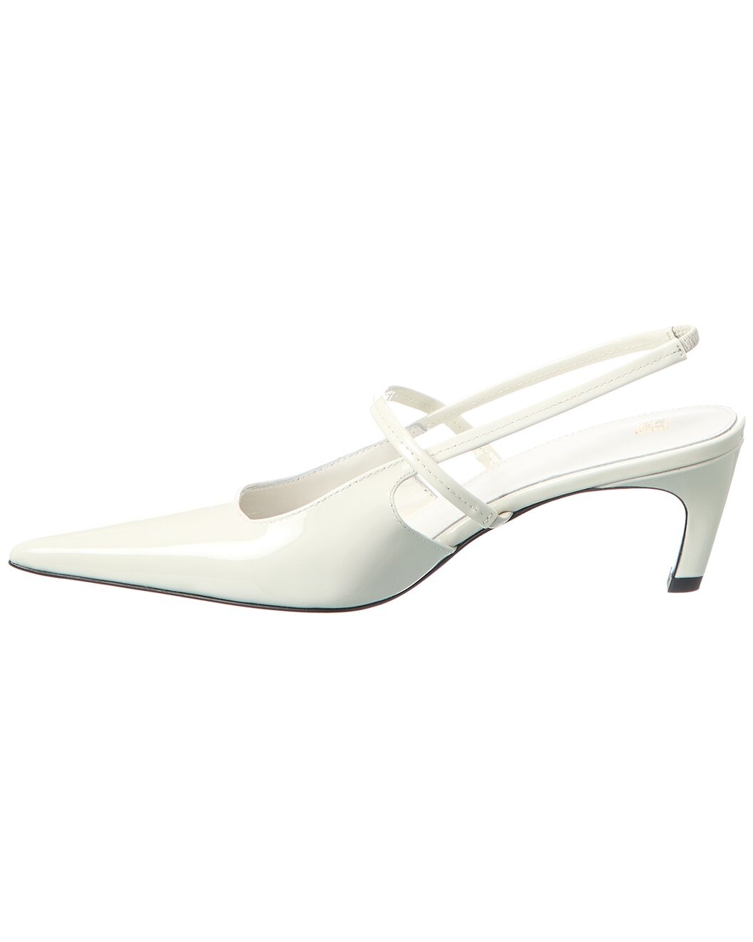 TOTEME Logo Patent Slingback Pump - 2