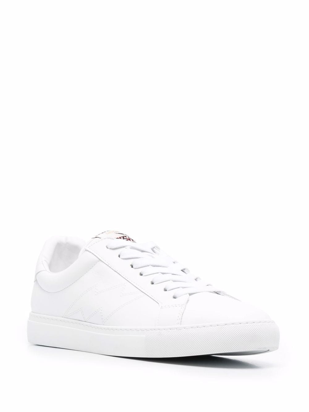 low-top lace-up sneakers - 2