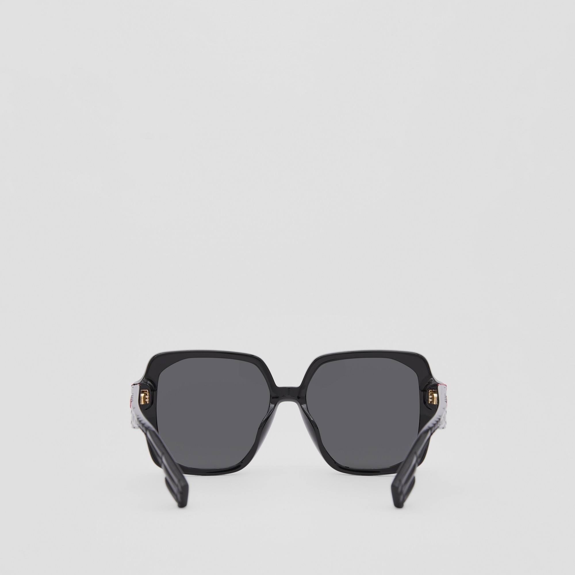 Square Frame Lola Sunglasses with Chain - 5