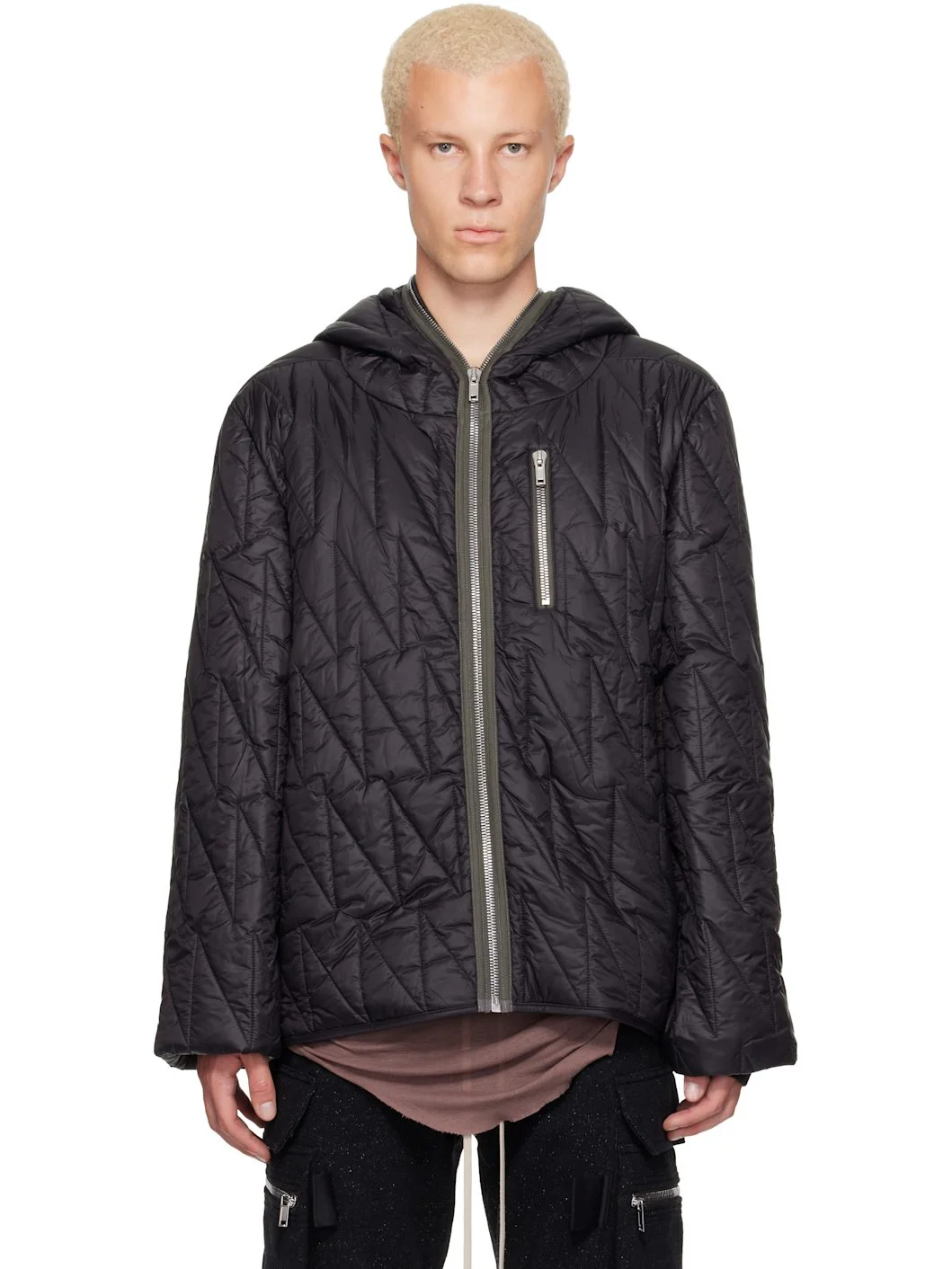 Black Tower Thindown Jacket - 1
