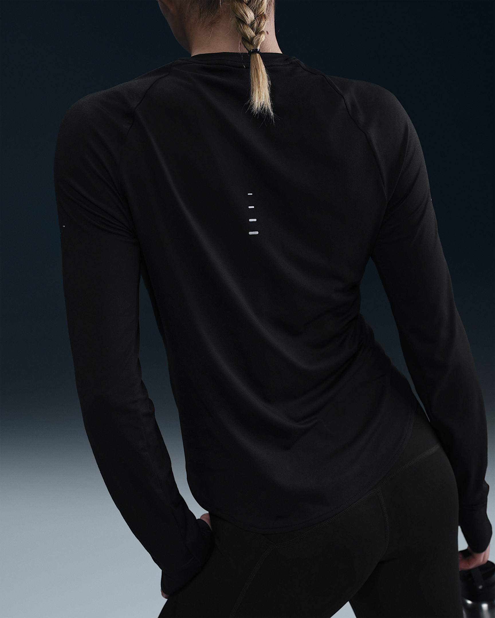 Nike Swift Women's Dri-FIT UV Long-Sleeve Crew-Neck Running Top - 2
