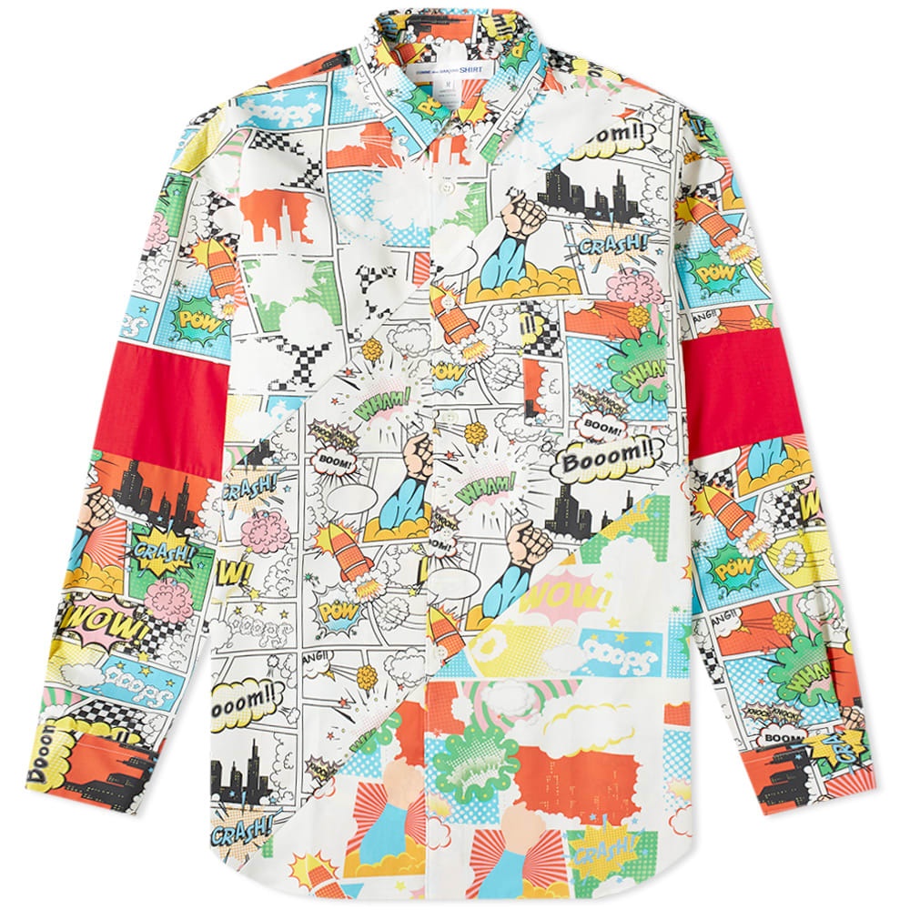 Comme des  Garcons SHIRT Comic Print Shirt - 1