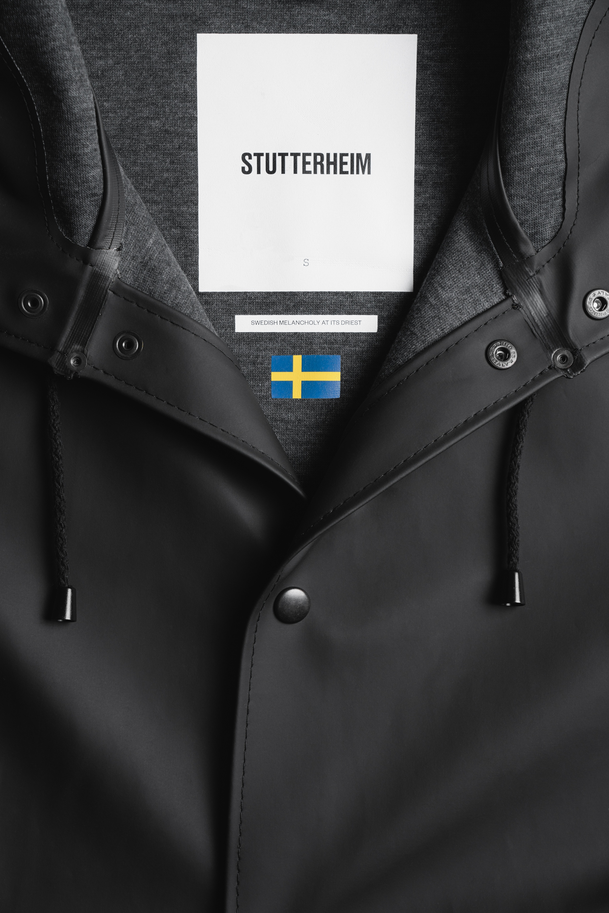 Stockholm Bike Raincoat Black - 7
