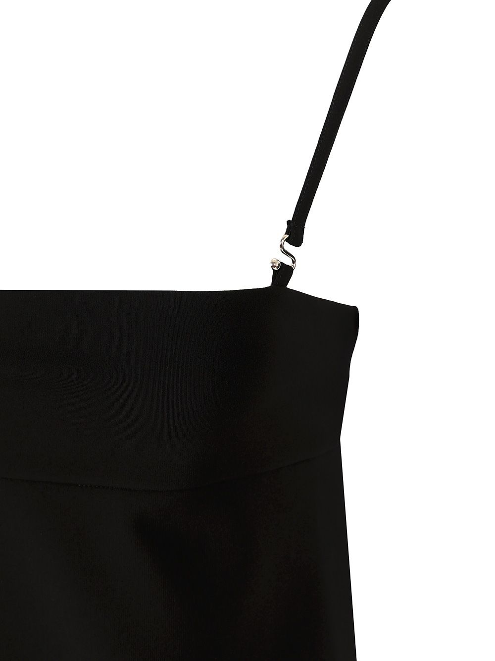 Bambina Spaghetti Strap Mini Dress Jersey Dresses Black - 4